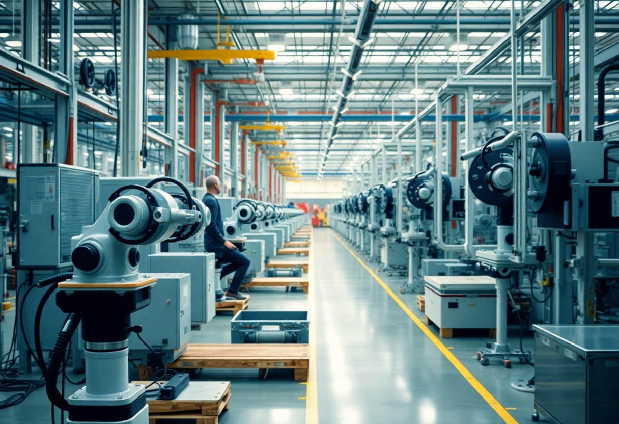 Autonomní výroba umožňuje rychlejší a přesnější produkci