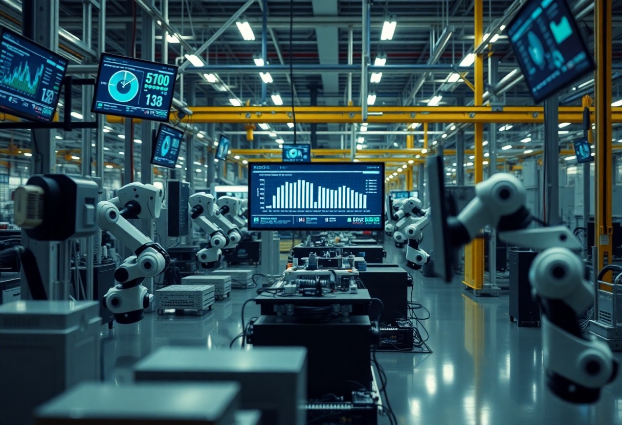 Robotika s umělou inteligencí nahrazuje rutinní výrobní procesy